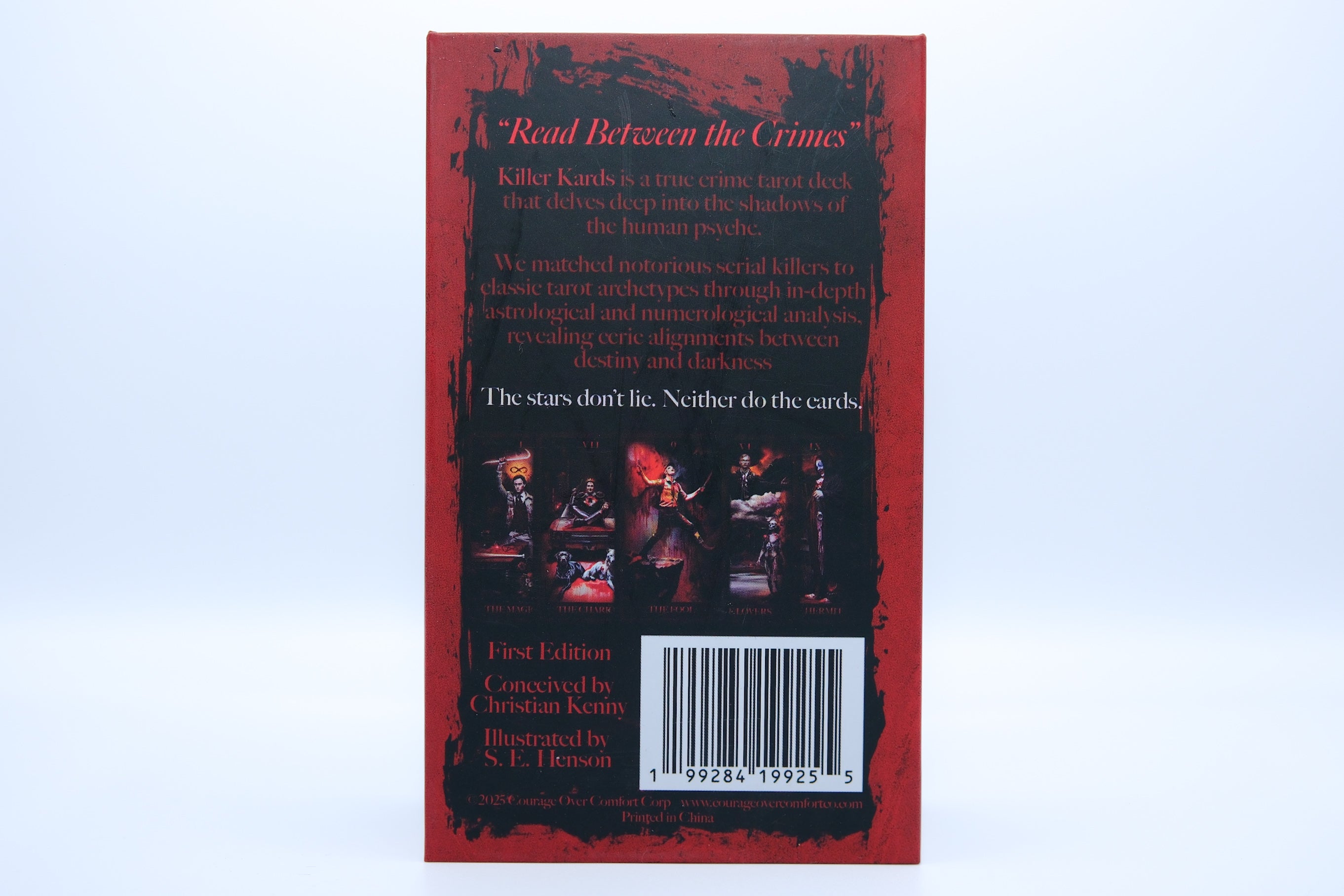 Killer Kards Tarot Deck, 1st Edition Collector's Deck, 78 Card Tarot Cards with Guidebook