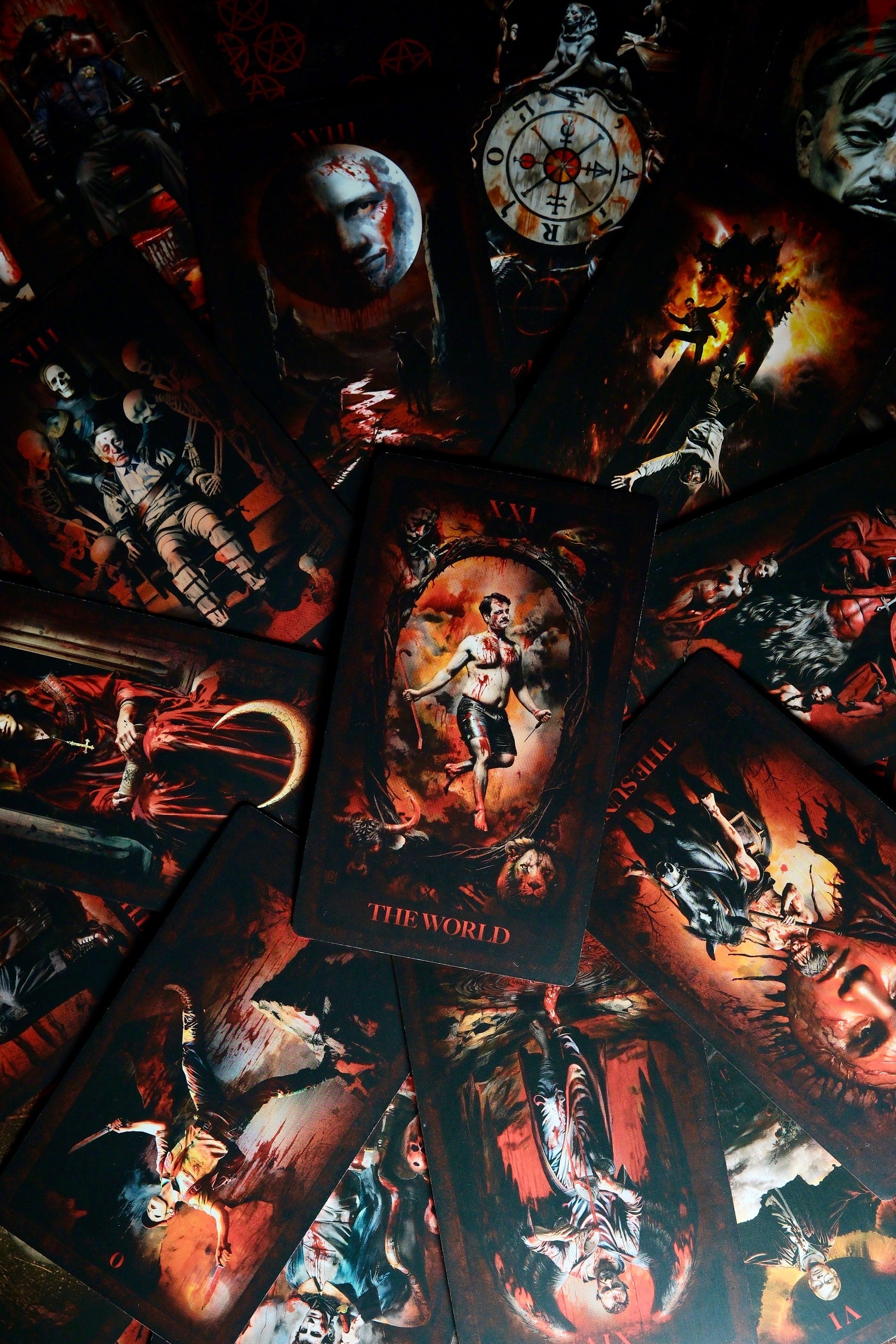 Killer Kards Tarot Deck, 1st Edition Collector's Deck, 78 Card Tarot Cards with Guidebook