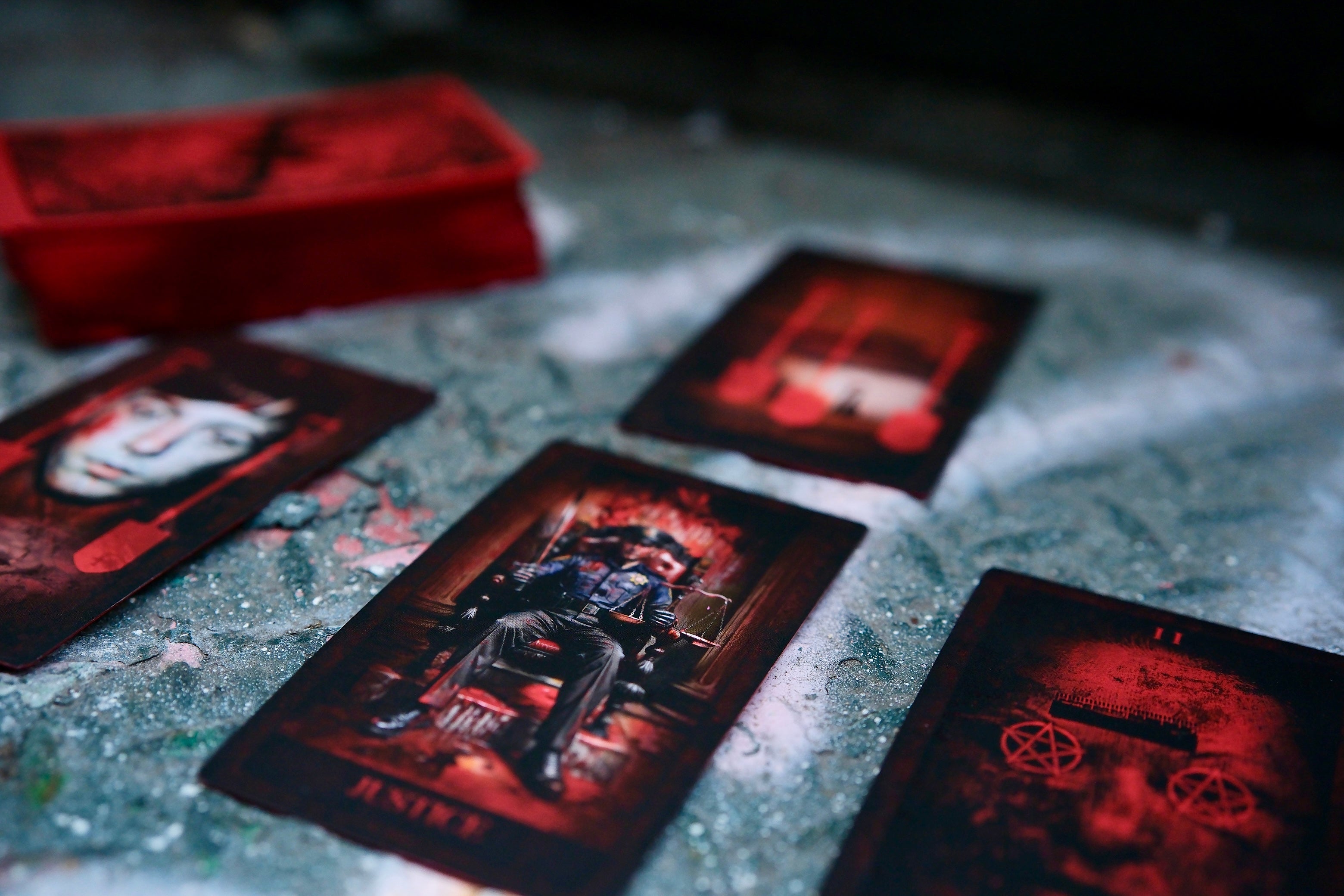 Killer Kards Tarot Deck, 1st Edition Collector's Deck, 78 Card Tarot Cards with Guidebook